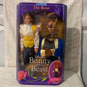 Original 1991 Disney's Beast Doll From Beauty and the Beast mint in box.